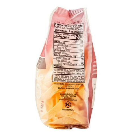 Delallo, Egg Pasta Pappardelle, 8.8 Oz (Case Of 12)
