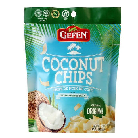 Gefen, Original Coconut Chips, 1.41 Oz (Case Of 12)