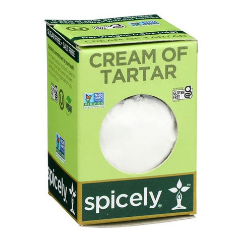 Spicely Organics, Cream of Tartar, 0.5 Oz (Case Of 6)
