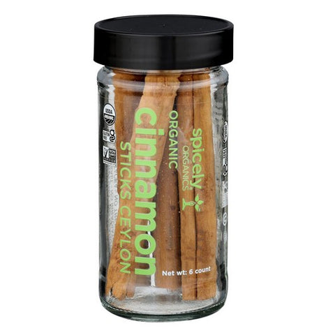 Spicely Organics, Organic Cinnamon Sticks, 6 Oz (Case Of 3)