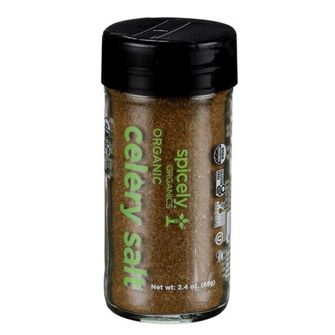 Spicely Organics, Organic Celery Salt, 2.4 Oz (Case Of 3)