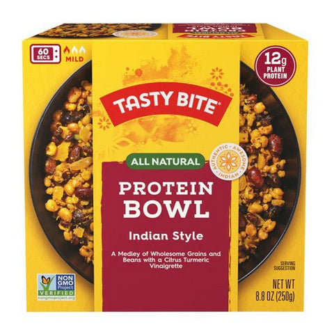 Tasty Bite, Indian Style Protein Bowl, 8.8 Oz (Case Of 6)