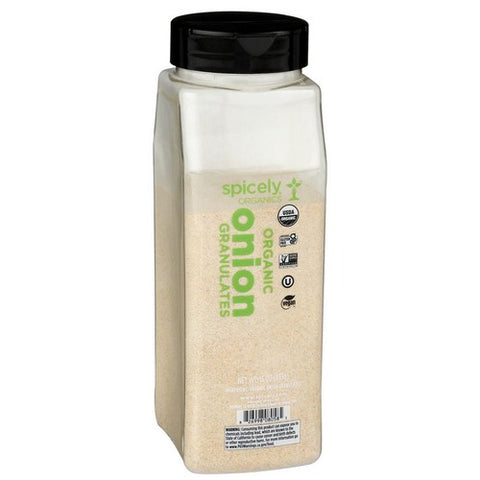 Spicely Organics, Organic Onion Granulates, 16 Oz (Case Of 2)