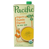 Organic Creamy Cumin Carrot Oat Milk Soup 32 Oz  by Pacific Foods