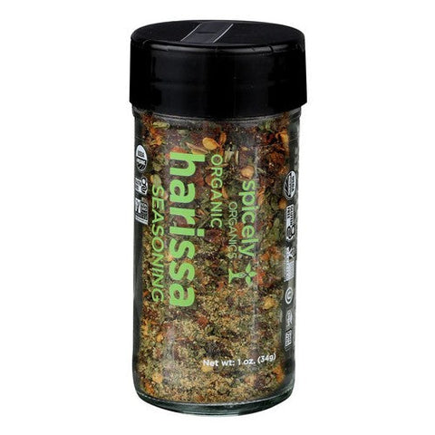 Spicely Organics, Organic Harissa Seasoning, 1 Oz (Case Of 3) Spicely Organics