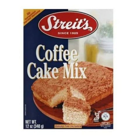 Streits, Extra Moist Coffee Cake Mix, 12 Oz (Case Of 12)