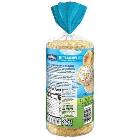 Lundberg, Organic Rice Cakes Salted Caramel, 11 Oz (Case Of 6)