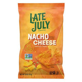 Nacho Cheese Tortila Chips 7.8 Oz  by Late July