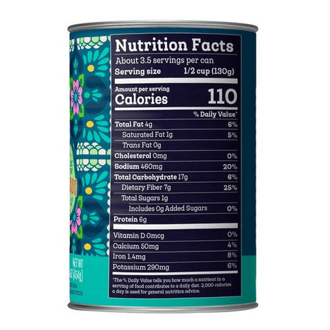 Siete, Organic Beans Vegan Refried Pinto Beans, 16 Oz (Case Of 12) Siete