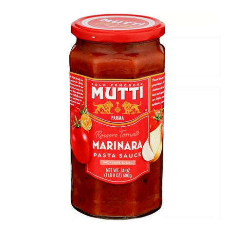 Mutti, Marinara Pasta Sauce, 24 Oz (Case Of 6)
