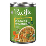 Organic Chicken And Wild Rice Soup 16.3 Oz  by Pacific Foods
