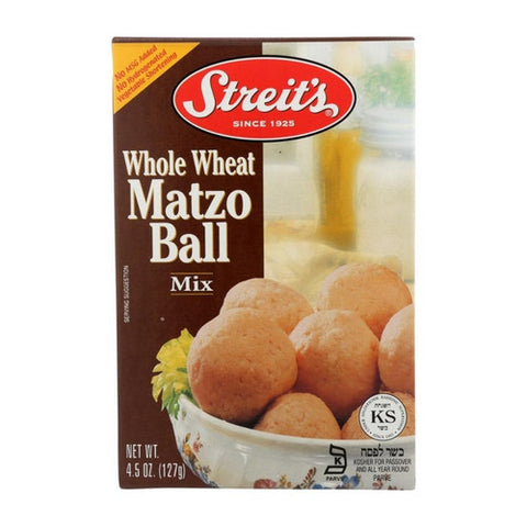 Streits, Whole Wheat Matzo Ball Mix, 4.5 Oz (Case Of 12)