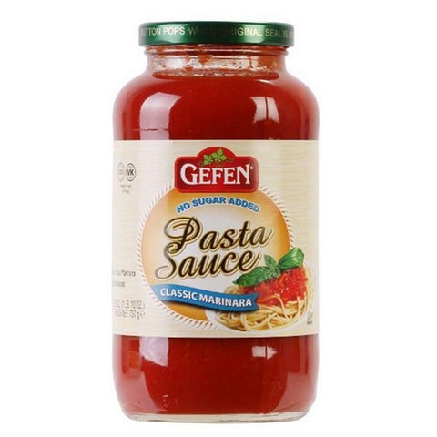 Gefen, No Sugar Added Marinara Sauce, 24 Oz (Case Of 12)