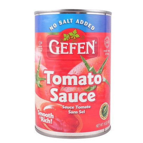 Gefen, Tomato Sauce No Salt, 15 Oz (Case Of 24) Gefen