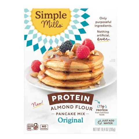 Simple Mills, Protein Almond Flour Pancake Mix, 10.4 Oz (Case Of 6)