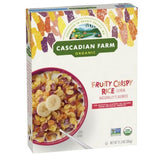 Organic Fruity Crispy Rice Cereal 11.5 Oz  by Cascadian Farm