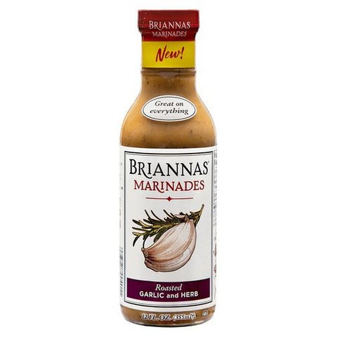 Briannas, Marinade Roast Garlic And Herb, 12 Oz (Case Of 6)