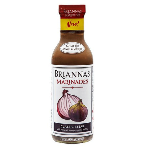 Briannas, Marinades Classic Steak, 12 Oz (Case Of 6)
