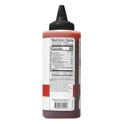 Kinders, BBQ Sauce Hot, 15.5 Oz (Case Of 6)