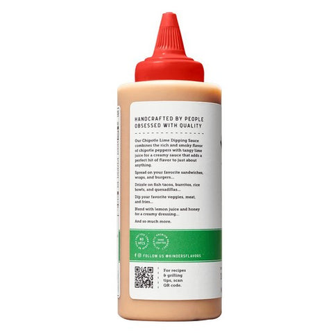 Kinders, Dipping Sauce Chipotle Lime, 12.6 Oz (Case Of 6)