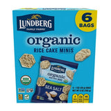 Organic Rice Cake Minis Sea Salt 6 Oz  by Lundberg