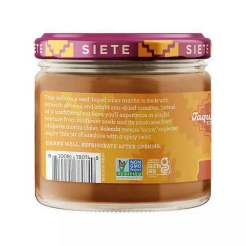 Siete, Taqueria Style Salsa Soleada, 10.5 Oz (Case Of 6)