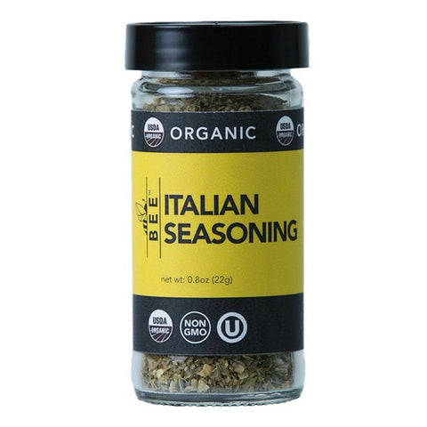 Bee Spices, Organic Italian Seasoning, 0.8 Oz (Case Of 6)