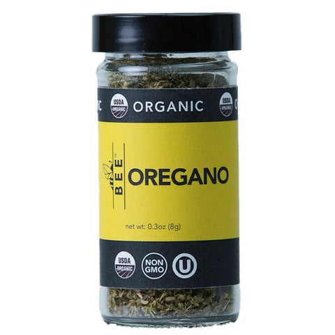 Bee Spices, Organic Oregano, 0.3 Oz (Case Of 6)