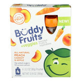 Veggies Peach Carrot And  Apple 12.8 Oz  by Buddy Fruits
