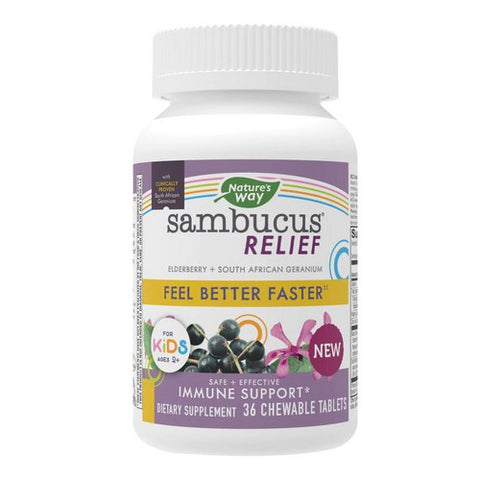 Sambucus, Sambucus Relief Kids, 36 Tabs