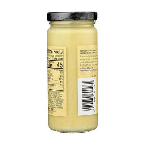 Reese, Hollandaise Sauce, 7.5 Oz(Case Of 6)