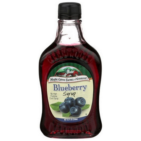 Maple Grove, Blueberry Syrup, 8.5 Oz(Case Of 6)