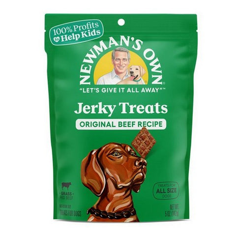 Newman's Own, Jerky Treat Beef Dog, 5 Oz(Case Of 6)
