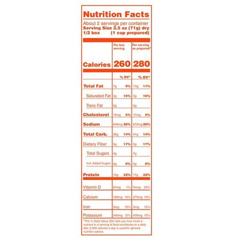 Banza, Chickpea Pasta Mac And White Cheddar Cheese, 5.5 Oz(Case Of 6)