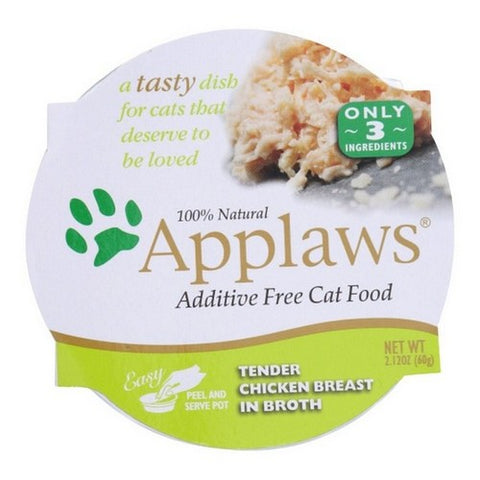 Applaws, Easy Peel Chicken For Cat Food, 2.12 Oz(Case Of 10)