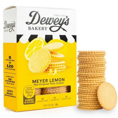 Deweys, Meyer Lemon Cookies, 9 Oz(Case Of 6)