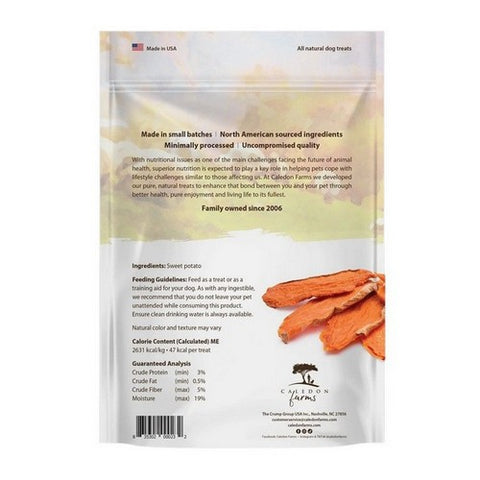 Caledon Farms, Sweet Potato Chews Dog Treats, 9.3 Oz(Case Of 4)