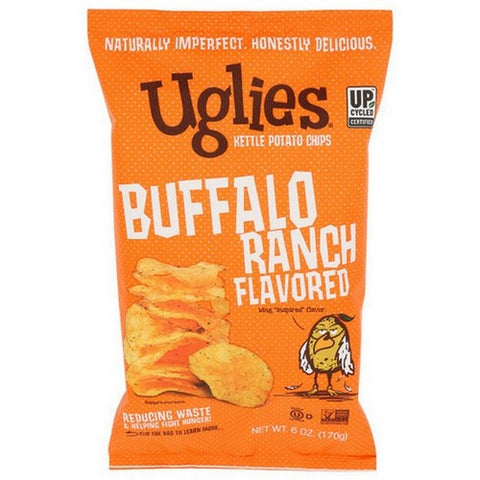 Uglies, Buffalo Ranch Potato Chips, 6 Oz(Case Of 12)