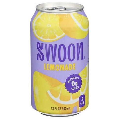 Swoon, Classic Lemonade Zero Sugar, 12 Oz(Case Of 12)