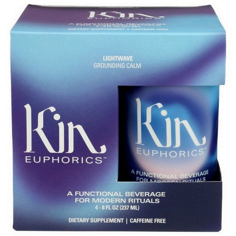Kin Euphorics, Lightwave Calm Mood, 32 Oz(Case Of 6) Kin Euphorics