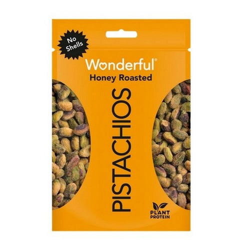 Wonderful Pistachios, Pistachios Honey Roasted No Shell, 11 Oz(Case Of 12)