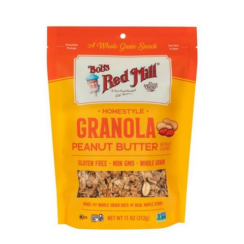 Bobs Red Mill, Peanut Butter Granola, 11 Oz(Case Of 6)