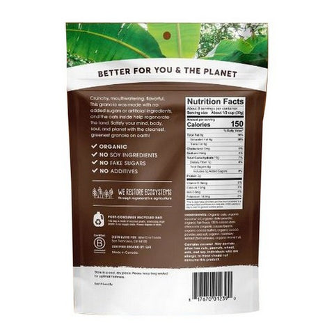 Alter Eco, Organic Granola Dark Chocolate, 8 Oz(Case Of 6)