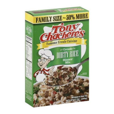 Tony Chachere's, Creole Dirty Rice Dinner Mix, 12 Oz(Case Of 8)