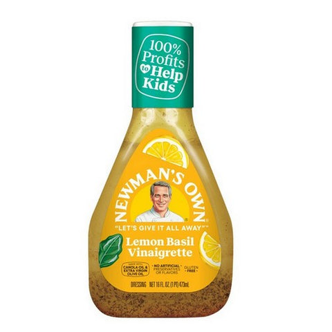 Newman's Own, Lemon Basil Italian Dressing, 16 Oz(Case Of 6)