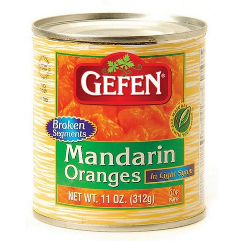 Gefen, Mandarin Oranges Broken, 11 Oz(Case Of 24)