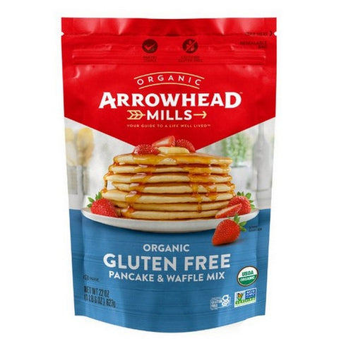 Arrowhead Mills, Organi Pancake And Waffle Mix Gluten Free, 22 Oz(Case Of 6)