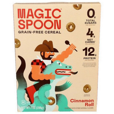 Magic Spoon, Cinnamon Roll Keto And Cereal, 7 Oz(Case Of 8)