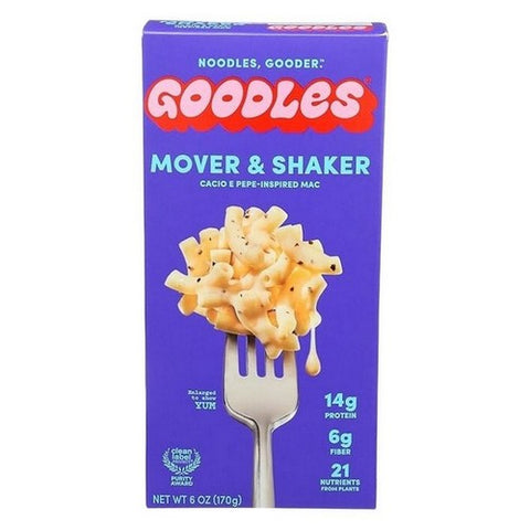 Goodles, Mover Shaker Cacio E Pepe Inspired Protein Macaroni And Cheese, 6 Oz(Case Of 12)