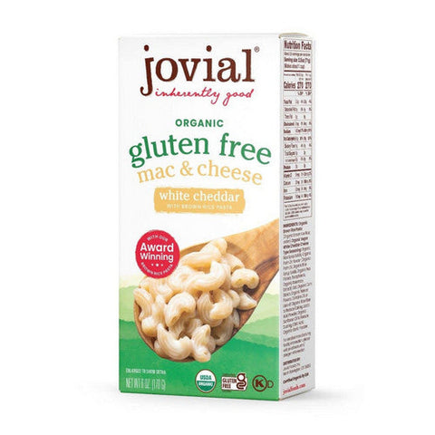 Jovial, Organic Macaroni And Cheese White Cheddar, 6 Oz(Case Of 12) Jovial